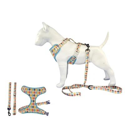 Hondenharnas van bedrukt gaas