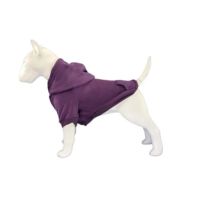 Paarse hond hoodie